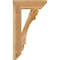 Ekena Millwork Olympic Slat Rough Sawn Bracket, Western Red Cedar, 4"W x 16"D x 28"H BKT04X16X28OLY06RWR - alternate 3